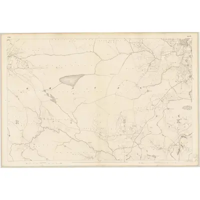 1838 Map of Mayo - Sheet 97, 1839 Print