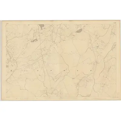 1838 Map of Mayo - Sheet 98, 1840 Print