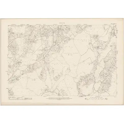1915 Map of Mayo - Sheet 98, 1920 Print