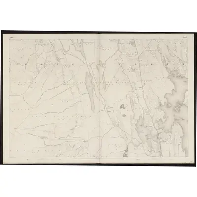 1838 Map of Mayo - Sheet 99, 1861 Print