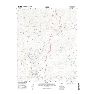 2016 Map of Mayodan, 2016 Print