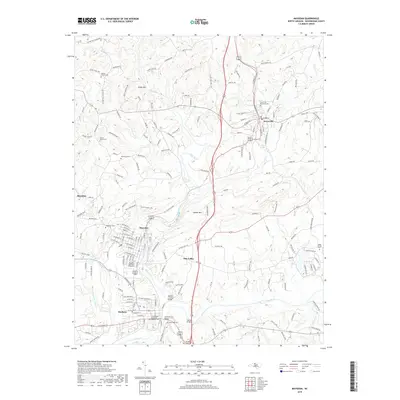 2019 Map of Mayodan, 2019 Print