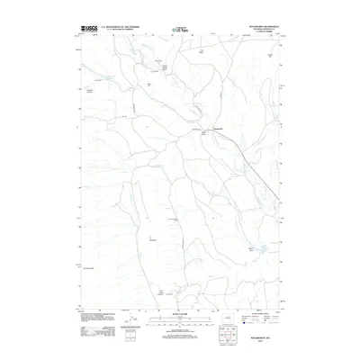 2012 Map of Mayoworth, 2012 Print