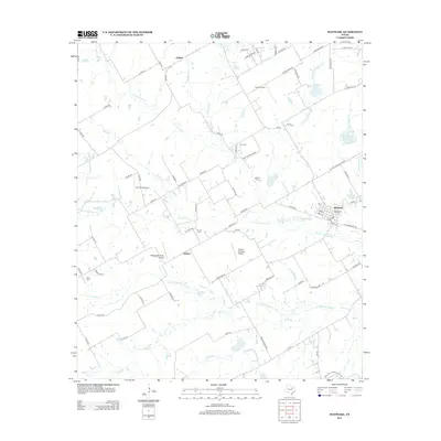 2012 Map of Maypearl, 2012 Print
