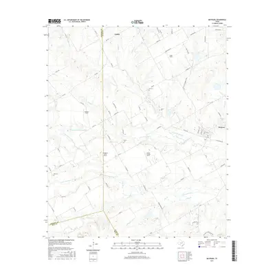 2016 Map of Maypearl, 2016 Print