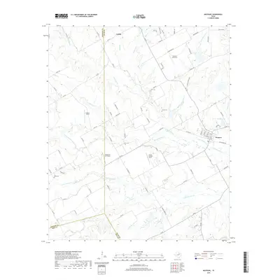 2019 Map of Maypearl, 2019 Print