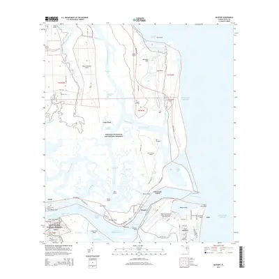 2015 Map of Mayport, 2015 Print