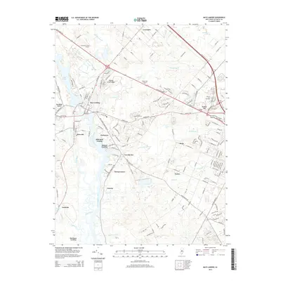 2014 Map of Mays Landing, 2014 Print