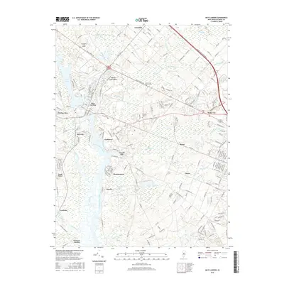 2016 Map of Mays Landing, 2016 Print