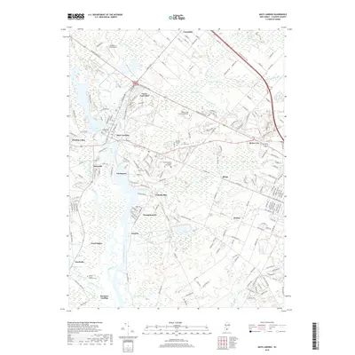 2019 Map of Mays Landing, 2019 Print