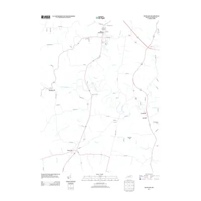 2013 Map of Mays Lick, 2013 Print