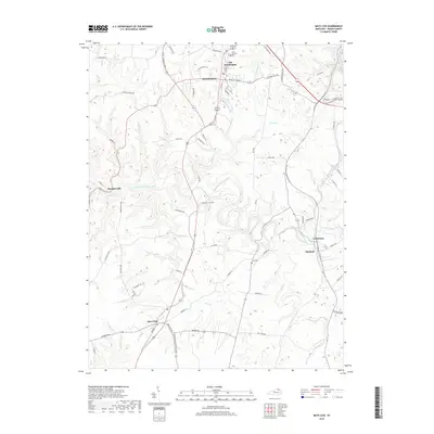 2019 Map of Mays Lick, 2019 Print
