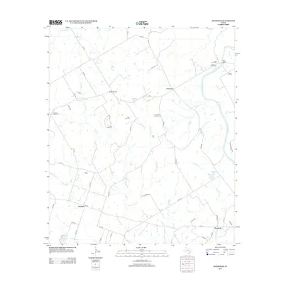 2013 Map of Maysfield, 2013 Print