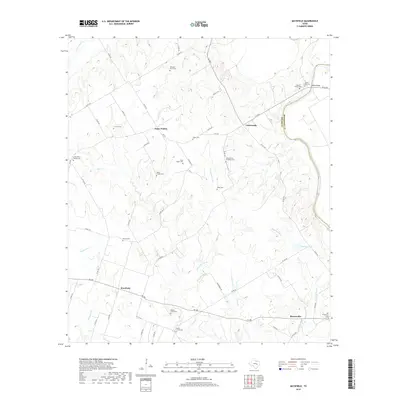 2019 Map of Maysfield, 2019 Print