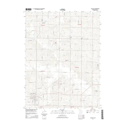 2014 Map of Maysville, 2014 Print