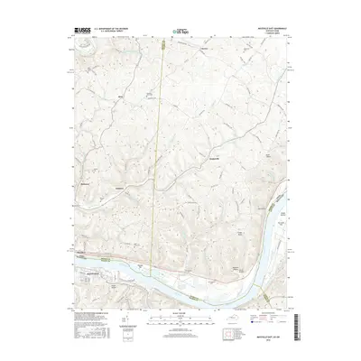 2016 Map of Maysville East, 2016 Print