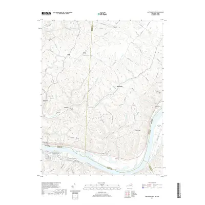 2019 Map of Maysville East, 2019 Print