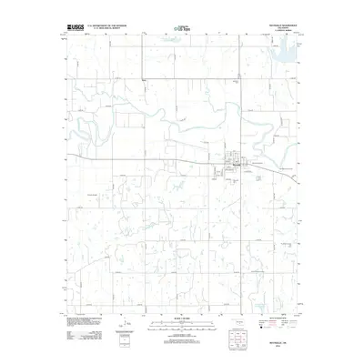 2012 Map of Maysville, 2012 Print