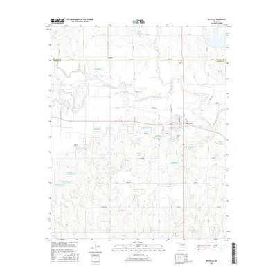 2016 Map of Maysville, 2016 Print