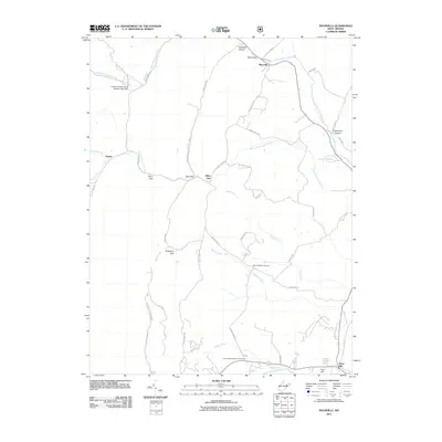 2011 Map of Maysville, 2011 Print