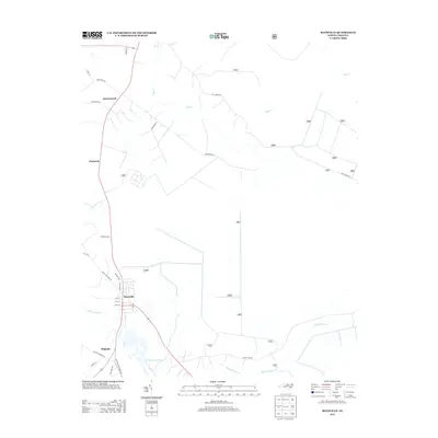 2013 Map of Maysville, 2013 Print