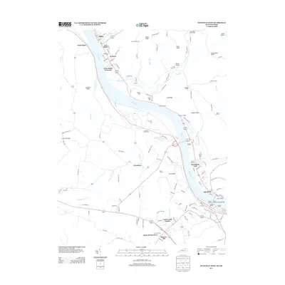 2013 Map of Maysville West, 2013 Print