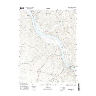 2016 Map of Maysville West, 2016 Print