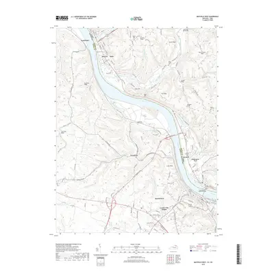 2019 Map of Maysville West, 2019 Print