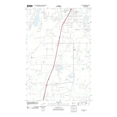 2011 Map of Maytown, 2011 Print