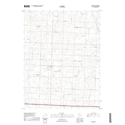2017 Map of Mayview, 2017 Print