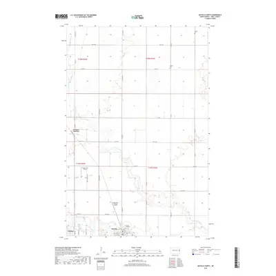 2018 Map of Mayville North, 2018 Print