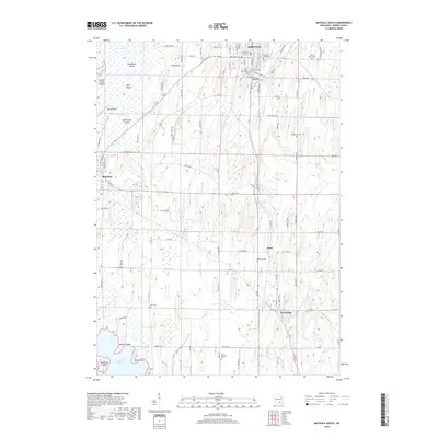 2018 Map of Mayville South, 2018 Print