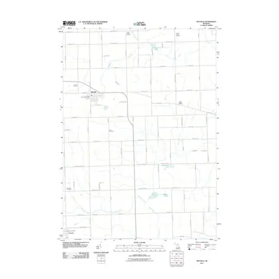 2011 Map of Mayville, 2011 Print