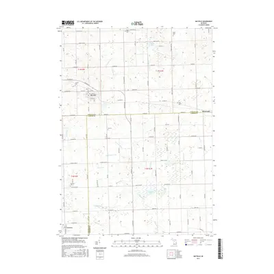 2017 Map of Mayville, 2017 Print