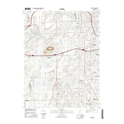 2016 Map of Maywood, 2016 Print