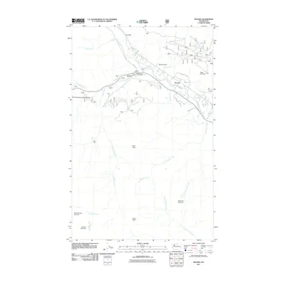 2011 Map of Mazama, 2011 Print