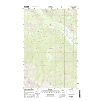 2017 Map of Mazama, 2017 Print