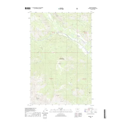 2020 Map of Mazama, 2020 Print