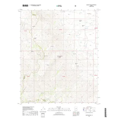 2018 Map of Mazatzal Peak, 2018 Print