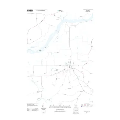 2013 Map of Mazomanie, 2013 Print