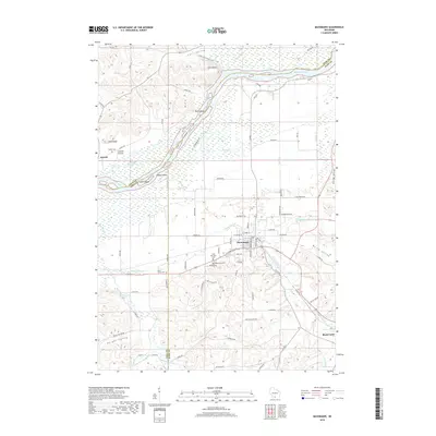 2018 Map of Mazomanie, 2018 Print