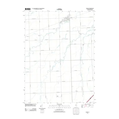 2012 Map of Mazon, 2012 Print