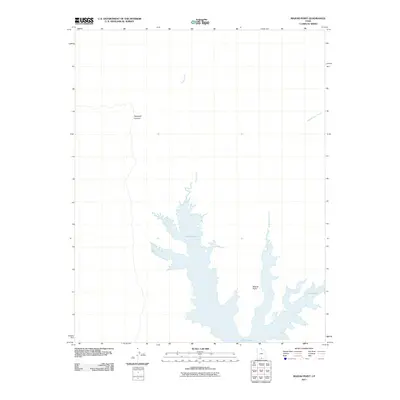 2011 Map of Mazuki Point, 2011 Print