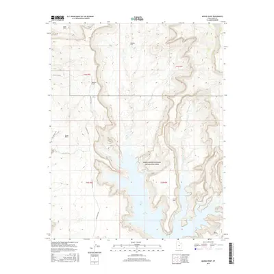 2017 Map of Mazuki Point, 2017 Print