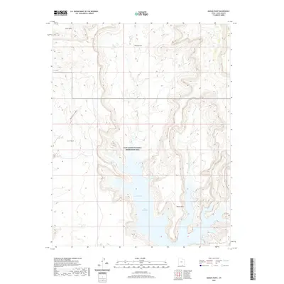 2020 Map of Mazuki Point, 2020 Print