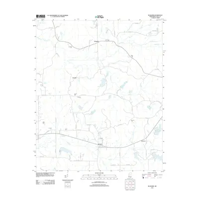 2012 Map of McAdams, 2012 Print