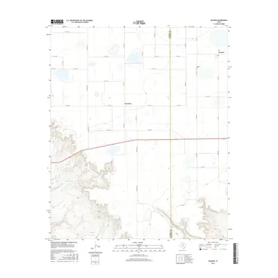 2016 Map of McAdoo, 2016 Print