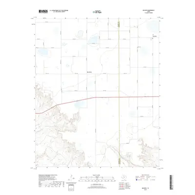 2019 Map of McAdoo, 2019 Print