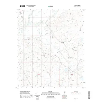 2018 Map of McAfee, 2018 Print