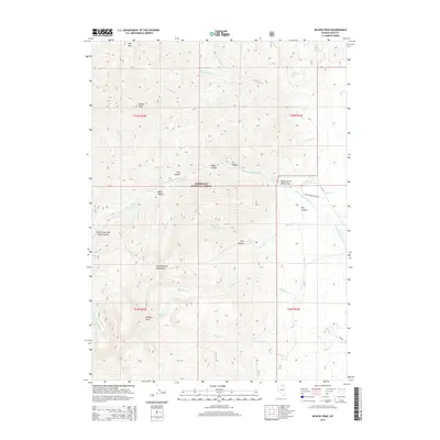 2015 Map of McAfee Peak, 2015 Print
